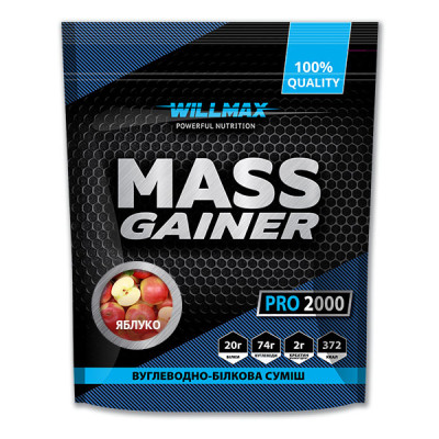 Mass Gainer 2кг Яблуко