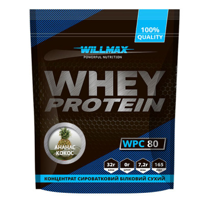 WHEY PROTEIN 80% Ананас-Кокос 920г WHEY PROTEIN 80% Ананас-Кокос 920г