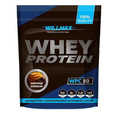WHEY PROTEIN 80% Шоколад-Апельсин 920г