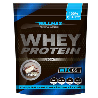 WHEY PROTEIN 65% 1кг Баунті WHEY PROTEIN 65% 1кг Баунті