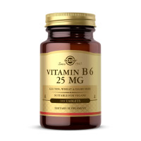 Вітамін Б6, Vitamin B6 25mg - 100 tabs