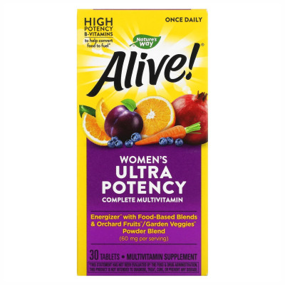 Мультивітаміни для жінок, Women's Ultra Potency Complete Multivitamin - 30 tabs Мультивітаміни для жінок, Women's Ultra Potency Complete Multivitamin - 30 tabs