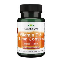 Боровий комплекс вітаміну Д, Vitamin D Boron Complex - 60caps