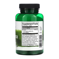 Спіруліна, Spirulina 500mg - 180 tabs