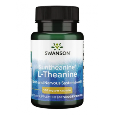 Л-Теанін, Suntheanine L-Theanina 100mg - 60veggie caps Л-Теанін, Suntheanine L-Theanina 100mg - 60veggie caps