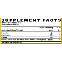 Комплекс амінокислот, Lipo-6 BCAA Intense - 30srv Fruit Punch