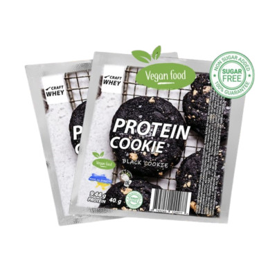 Протеїнове печиво, Protein Cookie - 40g Black