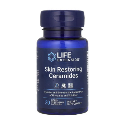Комплекс для відновлення шкіри, Skin Restoring Ceramides - 30 liquid vcaps