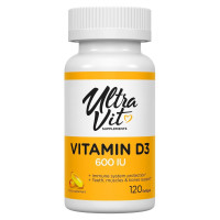 Вітамін Д3, Vitamin D3 600 IU - 120 softgels
