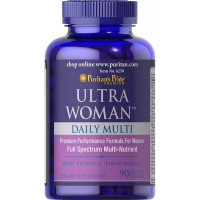 Мультивітаміни для жінок, Ultra Woman™ Daily Multi Timed Release - 90caps