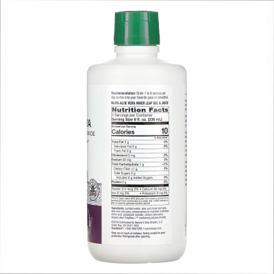 Сік алое вера, Aloe Vera Gel & Juice - 1000ml