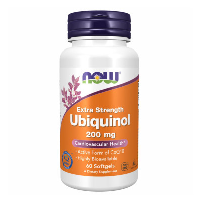 Убіхінол, Ubiquinol 200mg - 60 sgels Убіхінол, Ubiquinol 200mg - 60 sgels