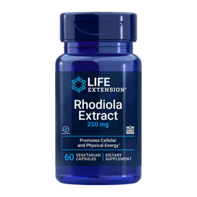 Екстракт родіоли, Life Extension Rhodiola Extract 250mg - 60 veg caps