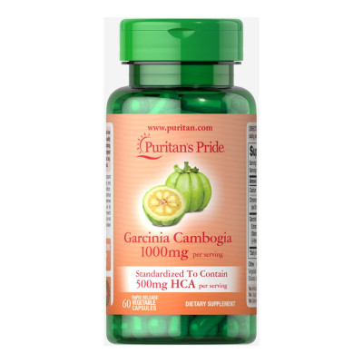 Гарцинія камбоджійська, Garcinia Cambogia 500mg - 60vcaps Гарцинія камбоджійська, Garcinia Cambogia 500mg - 60vcaps