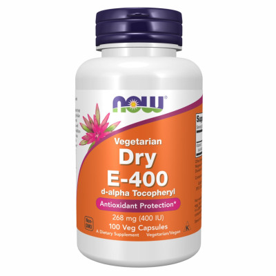 Вітамін Е, DRY E-400 - 100 vcaps