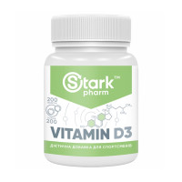 Вітамін Д3, Stark Vitamin D3 2000IU - 200tabs