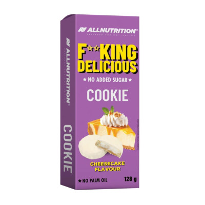 Фітнес печиво, Fitking Delicious Cookie - 128g Cheesecake Фітнес печиво, Fitking Delicious Cookie - 128g Cheesecake