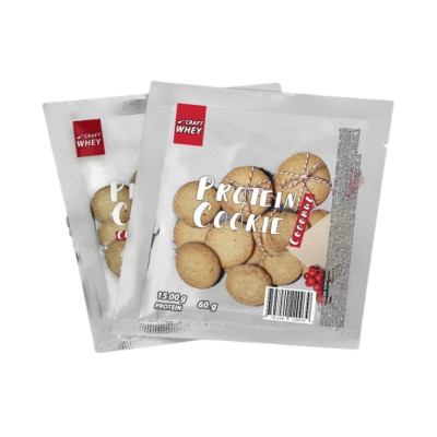 Протеїнове печиво, Protein Cookie - 60g Coconut (Поштучно)
