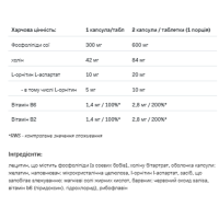 Комплекс для печінки, Livsupport - 60caps