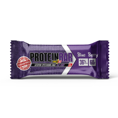 Протеїнові батончики, Power Pro 36% Sugar Free - 20x60g Blue berry