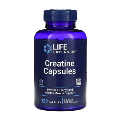 Креатин моногідрат, Creatine Capsules - 120 caps