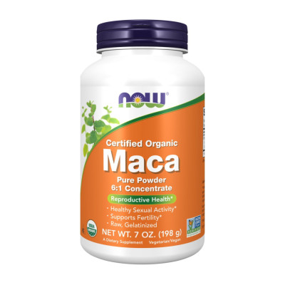 Мака, Maca Pure Powder 6:1 Concentrate - 198g