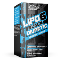Жироспалювач, Lipo-6 Black Diuretic - 80ct