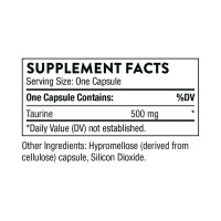Таурин, Taurine - 90 caps