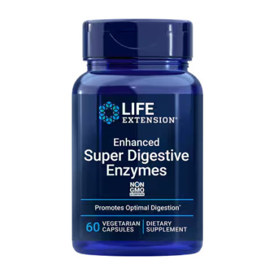 Травні ензими, Enhanced Super Digestive Enzymes - 60 veg caps Травні ензими, Enhanced Super Digestive Enzymes - 60 veg caps