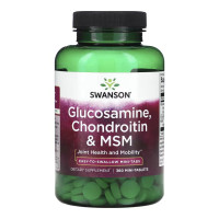 Glucosamine, Chondroitin & Msm Mini Tabs - 360 tabs