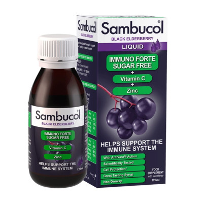 Сироп для імунітету, Immuno Forte Liquid Sugar Free - 120ml