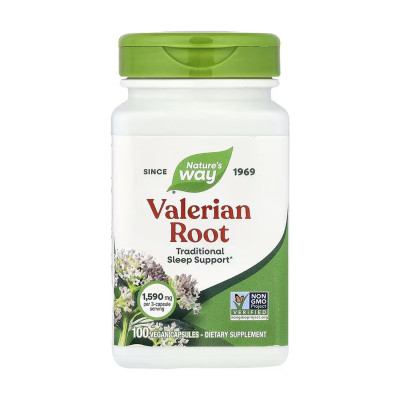Корінь валеріани, Valerian Root - 100 vcaps