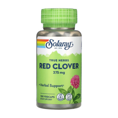 Червона Конюшина, Red Clover Blossom 375mg - 100 vcaps
