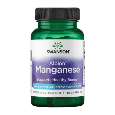 Albion Manganese 10mg - 180 caps