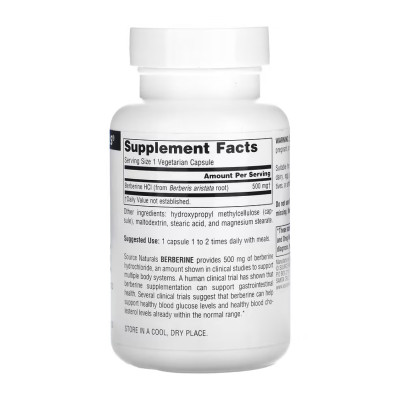 Berberine 500 mg - 60 caps