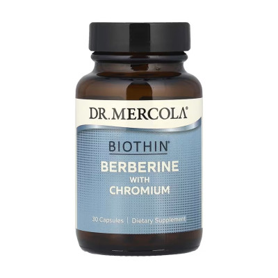 Берберин з хромом, BIOTHIN® Berberine with Chromium - 30 caps