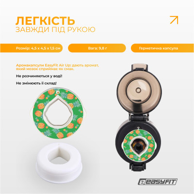 Капсула “Ананас” для пляшки EasyFit Air Up
