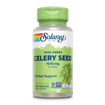 Насіння селери, Celery Seed 1010mg - 100 vcaps