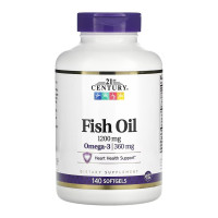 Риб'ячий жир, Fish Oil 1200 mg - 140 softgels