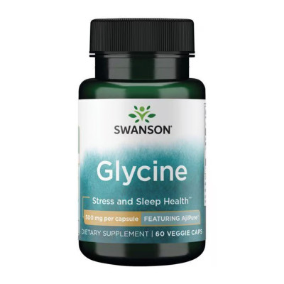 Гліцин, Glycine 500mg - 60 vcaps
