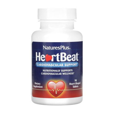 Комплекс для підтримки серцево-судинної системи, Heartbeat - 90 tabs Комплекс для підтримки серцево-судинної системи, Heartbeat - 90 tabs
