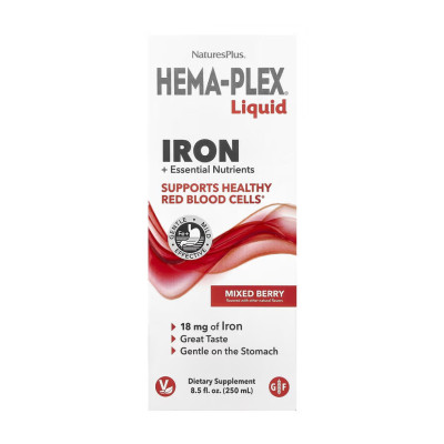 Залізо, Hema-Plex® Liquid Iron - 250ml Залізо, Hema-Plex® Liquid Iron - 250ml