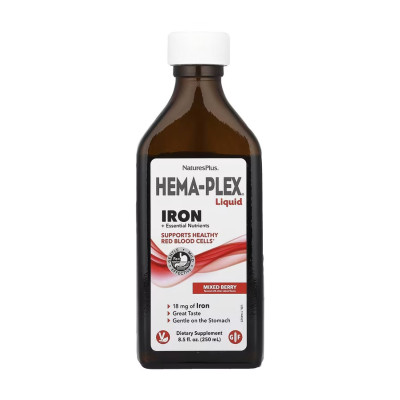 Залізо, Hema-Plex® Liquid Iron - 250ml