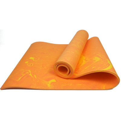 Килимок для йоги та фітнеса EasyFit PER Premium Mat 8 мм Помаранчевий Килимок для йоги та фітнеса EasyFit PER Premium Mat 8 мм Помаранчевий