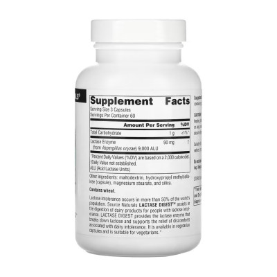 Lactase Digest 30mg - 180 caps