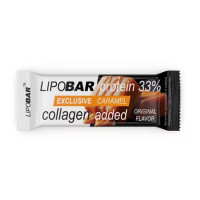 Протеїновий батончик, Lipobar Exclusive - 50g Caramel