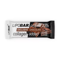Протеїновий батончик, Lipobar Exclusive - 50g Chocolate