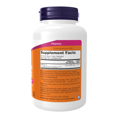 Liposomal Vitamin C - 120 vcaps