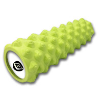 Масажний ролик EasyFit Grid Roller Extreme 45 см Салатовий