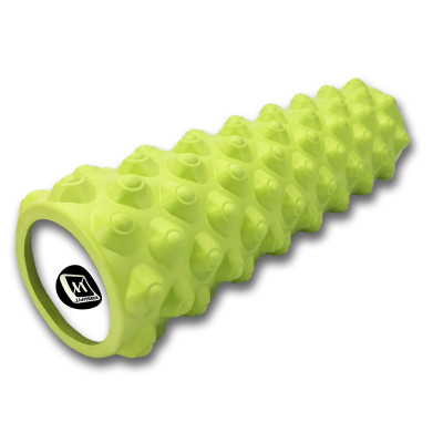 Масажний ролик EasyFit Grid Roller Extreme 45 см Салатовий